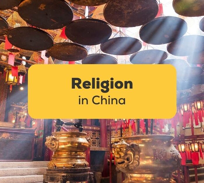 Religion in China Chinesischer buddhistischer Tempel