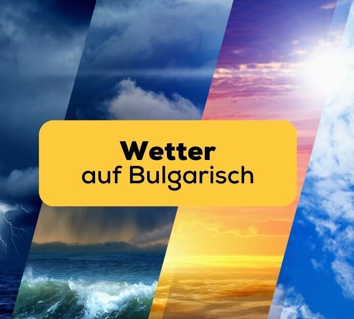 Wetter auf Bulgarisch mit Ling lernen